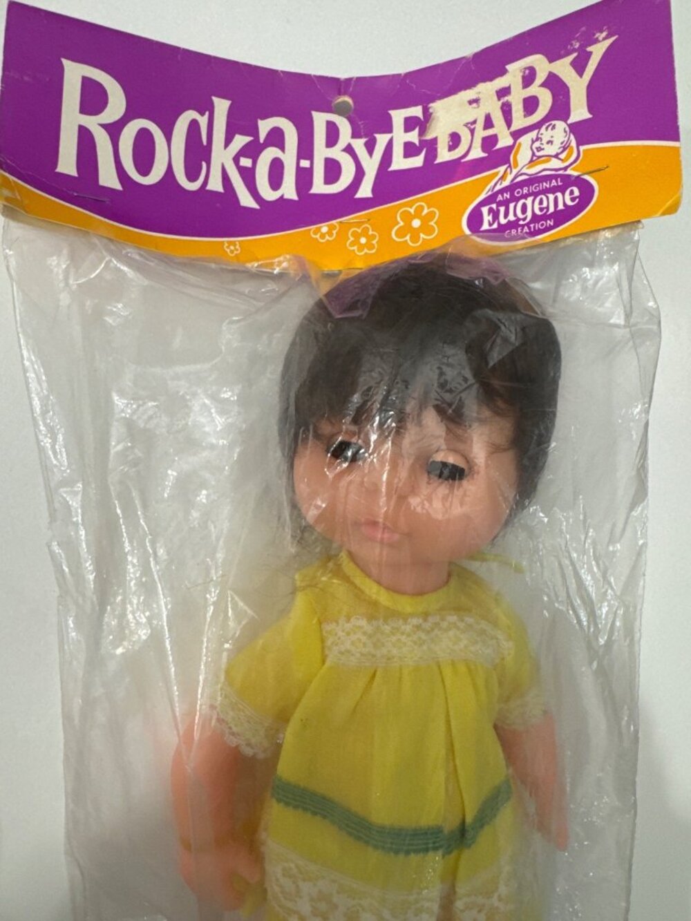 Vintage Eugene Rock-A-Bye Baby Doll In Original Packaging